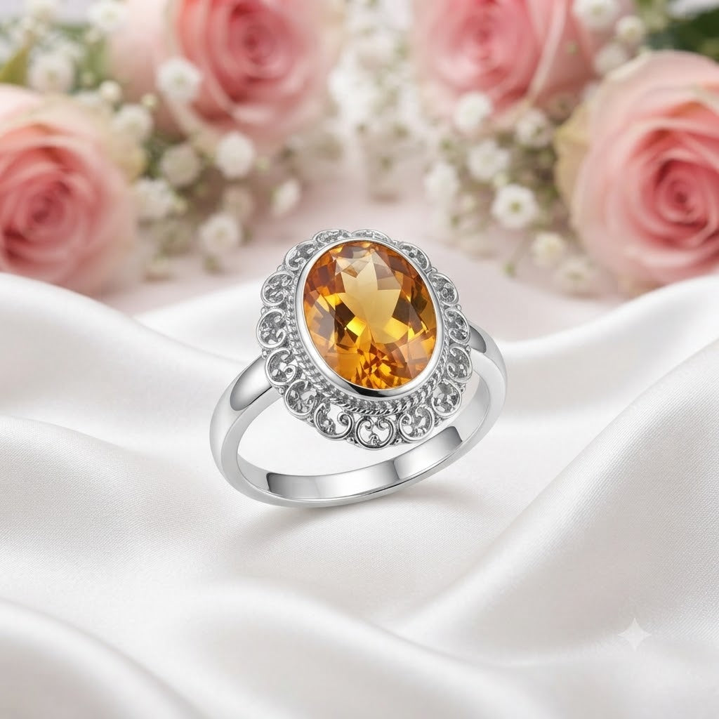 Citrine Rings