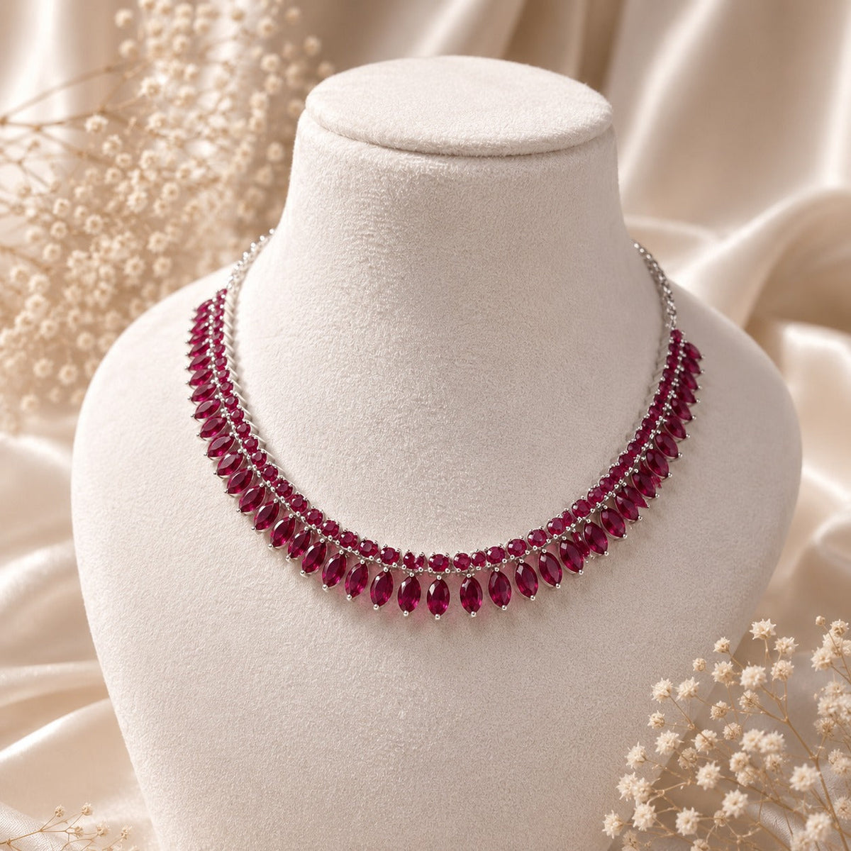 Elegant sterling silver necklaces collection designed to add timeless beauty to every outfit.  