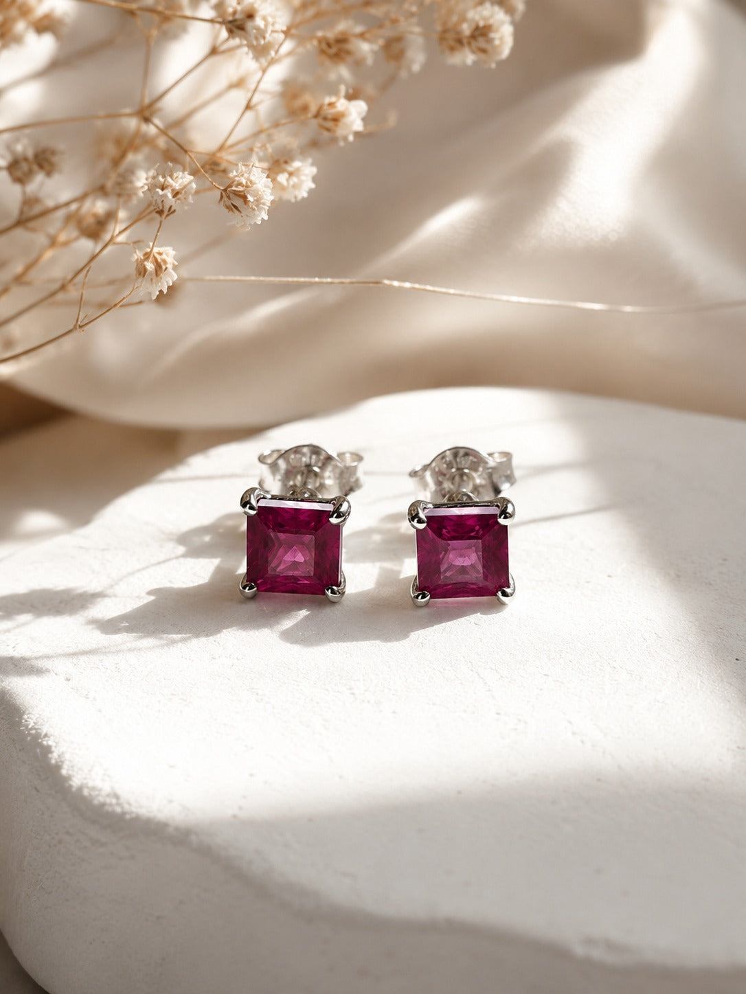 Classic sterling silver earstuds collection featuring elegant and minimalist jewellery designs.