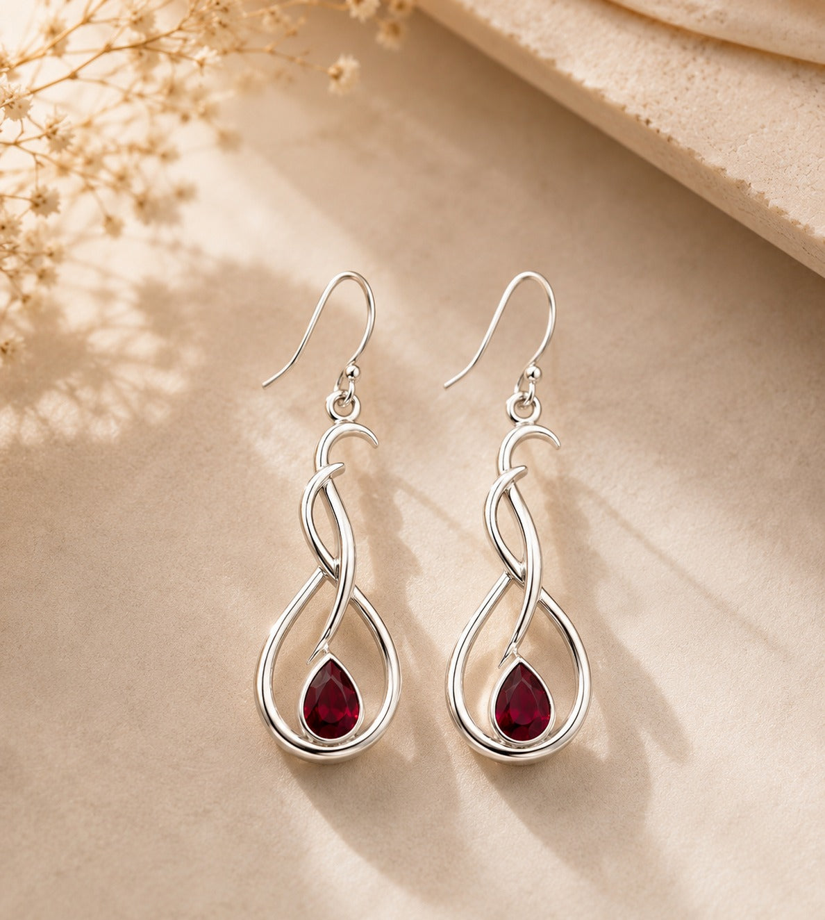 Elegant sterling silver earrings collection designed for everyday wear and special occasions.